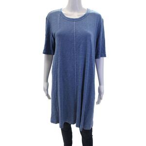 Wilt Womens Short Sleeve Lined Casual Tunic Casual Top Blue Size M